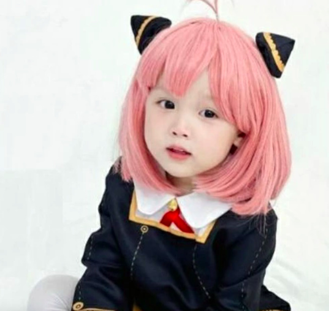 アーニャのコスプレ（子供サイズ）はとても大人気！ハロウィンの仮装や学芸会にいかがですか？