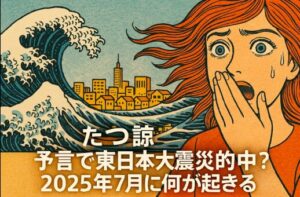 たつき諒 予言で東日本大震災的中？2025年7月に何が起きる？ | 「アニメ・ドラマ・お役立ち情報サイト」 カフェちっくな日常会話
